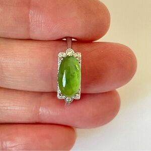 Certified Natural Burmese Jadeite Ring